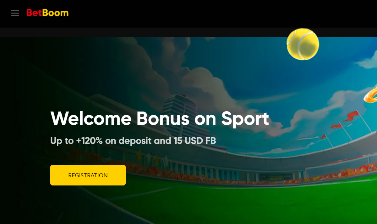 BetBoom has crafted a welcome bonus for its users betting on sports