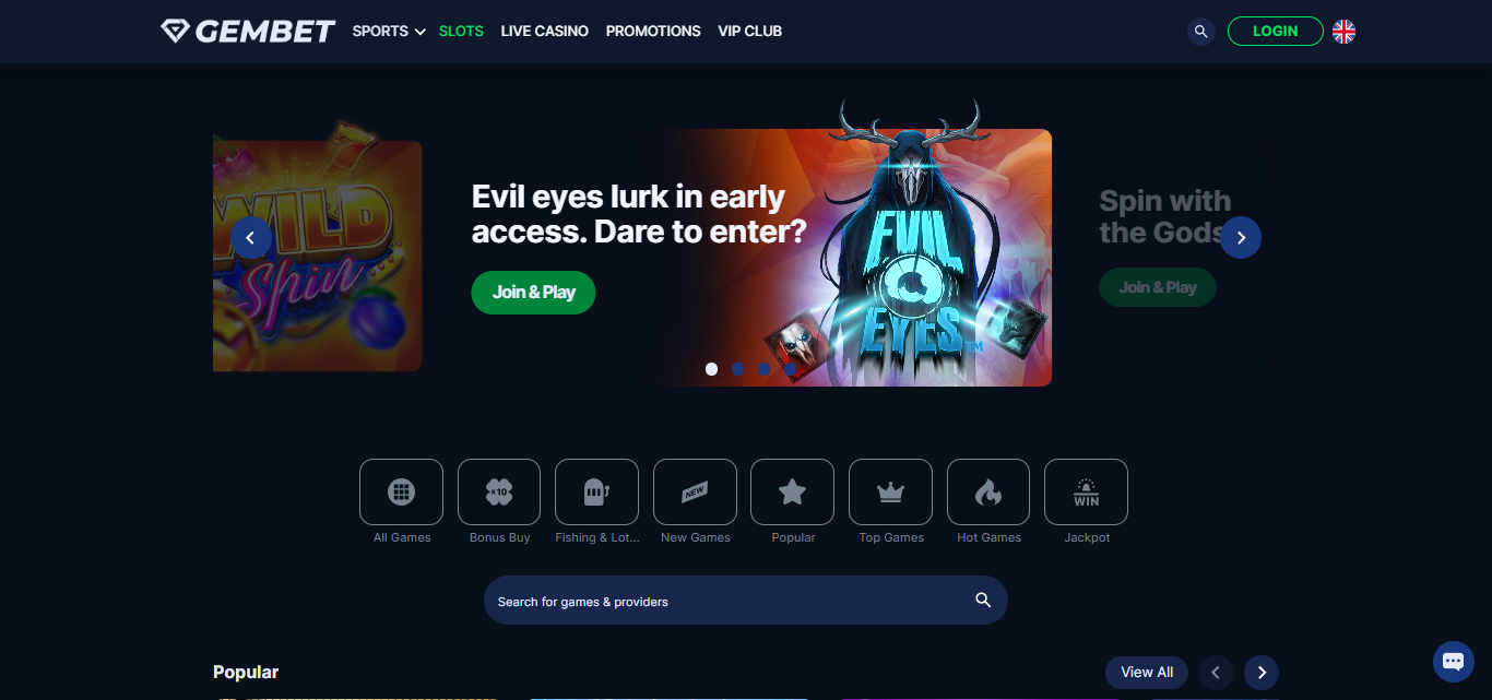 Gembet Online Slots Gembet Asia Online Slots