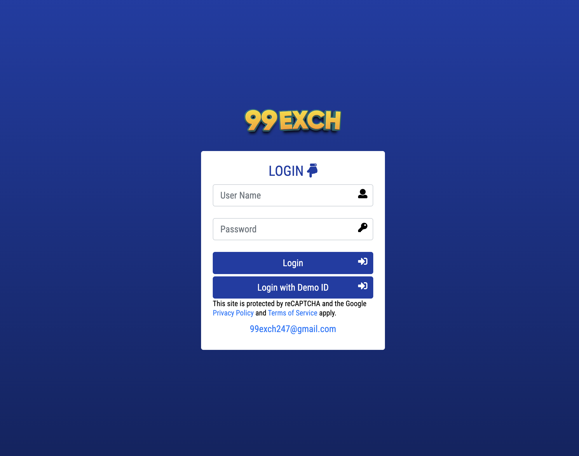 99exch App Login and Registration