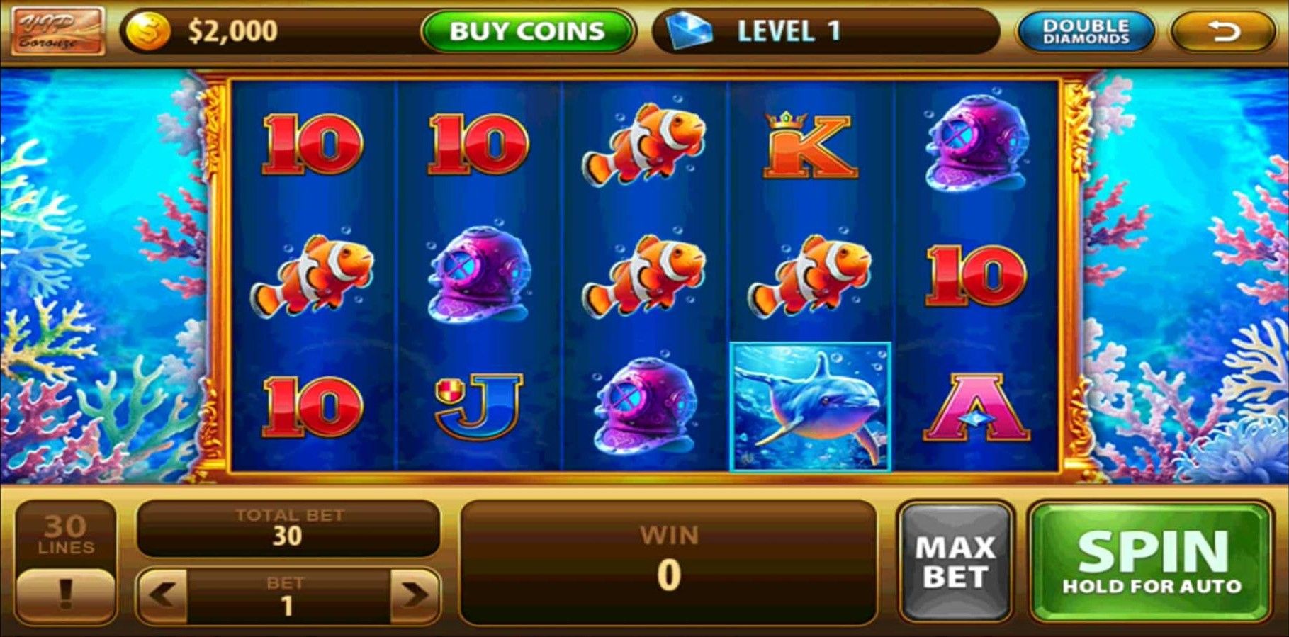 Big Win Casino gameplay screen