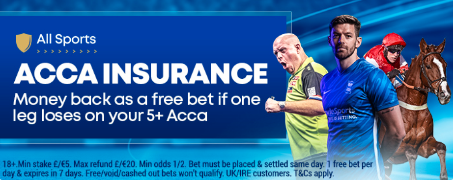 Boyle Acca insurance Boyle Free bet offer