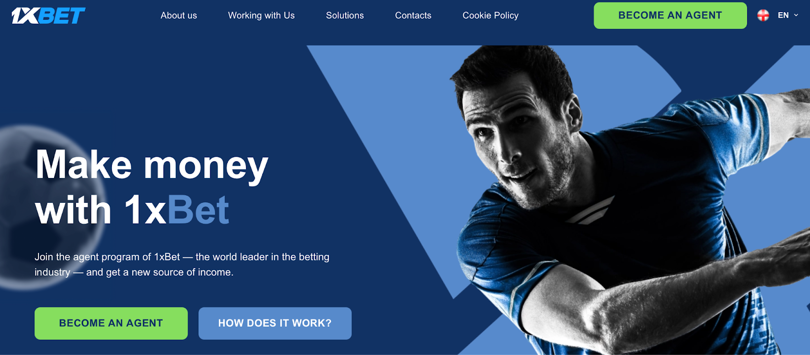 1xBet Agent Homepage 1xBet Agent Logo